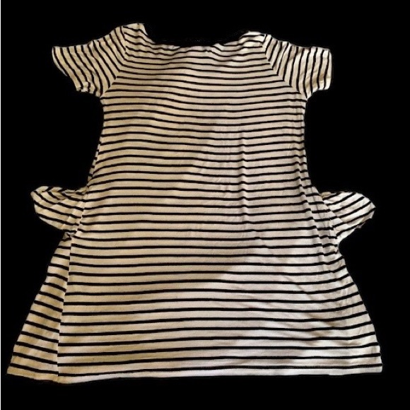 ZUTTER USA Lake Hair Don’t Care Black & White Top or Dress Swim Suite Cover Up - Picture 8 of 9